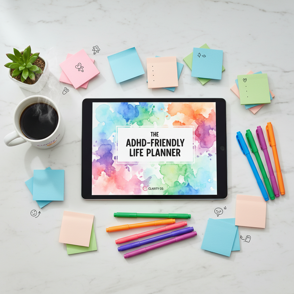 The ADHD-Friendly Life Planner
