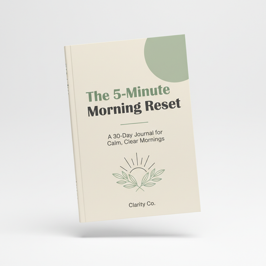 The 5-Minute Morning Reset Journal